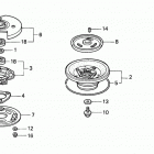 H4013 SAN-B LAWN TRACTOR, JPN, VIN# MZAR-2000001 TO MZAR-2999999 P.t.o. Clutch (h4013)