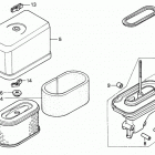H4013 SAN-C LAWN TRACTOR, JPN, VIN# MZAR-3000001 TO MZAR-3999999 Air Cleaner (h4013)