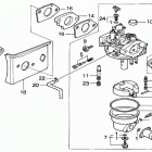 H4013 SAN-C LAWN TRACTOR, JPN, VIN# MZAR-3000001 TO MZAR-3999999 Carburetor (h4013)