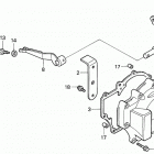 H4013 SAN-C LAWN TRACTOR, JPN, VIN# MZAR-3000001 TO MZAR-3999999 Clutch Arm (h4013)