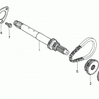 H4013 SAN-C LAWN TRACTOR, JPN, VIN# MZAR-3000001 TO MZAR-3999999 Mainshaft (h4013)