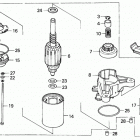 H4013 SAN-C LAWN TRACTOR, JPN, VIN# MZAR-3000001 TO MZAR-3999999 Starter Motor (h4013)