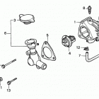 H4514H HSA-B LAWN TRACTOR, JPN, VIN# MZAS-2000001 TO MZAS-2999999 Thermostat Case (h4514h)