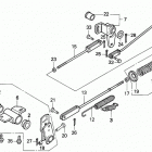 H4514H HSA-C LAWN TRACTOR, JPN, VIN# MZAS-3000001 TO MZAS-3999999 Brake Pedal (h4514h, H4518h)