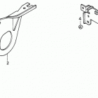 H4514H HSA-C LAWN TRACTOR, JPN, VIN# MZAS-3000001 TO MZAS-3999999 Engine Mount (h4514h)