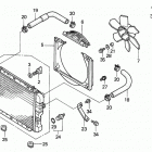 H4514H HSA-C LAWN TRACTOR, JPN, VIN# MZAS-3000001 TO MZAS-3999999 Radiator (h4514h, H4518h)