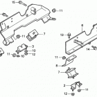 H4518H HSA-B LAWN TRACTOR, JPN, VIN# MZAT-2000001 TO MZAT-2999999 Engine Mount (h4518h)