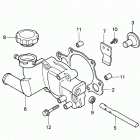 H4518H HSA-B LAWN TRACTOR, JPN, VIN# MZAT-2000001 TO MZAT-2999999 Governor Cover (h4518h)