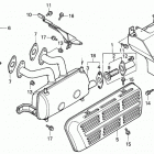H4518H HSA-C LAWN TRACTOR, JPN, VIN# MZAT-3000001 TO MZAT-3999999 Muffler (h4518h)