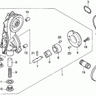 H4518H HSA-C LAWN TRACTOR, JPN, VIN# MZAT-3000001 TO MZAT-3999999 Oil Pump (h4518h)