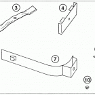 H4518H HSAC-A LAWN TRACTOR, JPN, VIN# MZAT-4000001 TO MZAT-4099999 Mulching Kit (42 Deck)