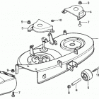 HT3810 SA LAWN TRACTOR, JPN, VIN# HT3810-5000034 TO HT3810-5099999 Cutter Housing + Belt Cover (ht3810-k1-3813)