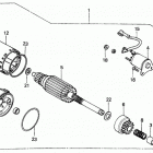 HT3810 SA LAWN TRACTOR, JPN, VIN# HT3810-5000034 TO HT3810-5099999 Starter Motor (ht3810-k1-k2)