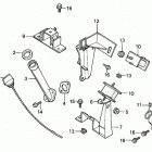 HT3813 SA LAWN TRACTOR, JPN, VIN# HT3813-5000001 TO HT3813-5099999 Engine Mounting Stay (ht3813-k1-4213)