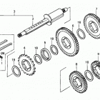 HT3813K1 SA LAWN TRACTOR, JPN, VIN# HT3813-5100001 TO HT3813-5199999 Change Shaft