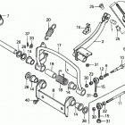 HT3813K1 SA LAWN TRACTOR, JPN, VIN# HT3813-5100001 TO HT3813-5199999 Clutch Arm + Damper