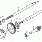HT3813K1 SA LAWN TRACTOR, JPN, VIN# HT3813-5100001 TO HT3813-5199999 Countershaft + Differential Gear