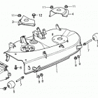HT3813K1 SA LAWN TRACTOR, JPN, VIN# HT3813-5100001 TO HT3813-5199999 Cutter Housing + Belt Cover (ht3810k2-3813k1)