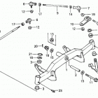 HT3813K1 SA LAWN TRACTOR, JPN, VIN# HT3813-5100001 TO HT3813-5199999 Front Axle + Tie Rod