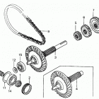 HT3813K1 SA LAWN TRACTOR, JPN, VIN# HT3813-5100001 TO HT3813-5199999 Mainshaft + Input Shaft