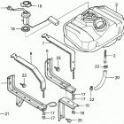 H5013 A2-A MULTI-PURPOSE TRACTOR, JPN, VIN# FAHA-1100001 TO FAHA-2099999 ТОПЛИВНЫЙ БАК