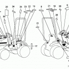 H5013 A2-B MULTI-PURPOSE TRACTOR, JPN, VIN# FAHA-2100001 TO FAHA-3099999 Наклейки предупреждения