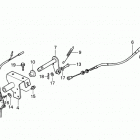 H5013 A2-C MULTI-PURPOSE TRACTOR, JPN, VIN# FAHA-3100001 TO FAHA-4099999 Front P.t.o. Clutch Lever