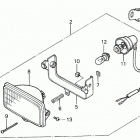 H5013 A2-C MULTI-PURPOSE TRACTOR, JPN, VIN# FAHA-3100001 TO FAHA-4099999 Фара