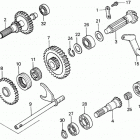 H5013 A4-B MULTI-PURPOSE TRACTOR, JPN, VIN# FAHA-2100001 TO FAHA-3099999 Lower Countershaft (2)