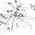 H5013 A4-B MULTI-PURPOSE TRACTOR, JPN, VIN# FAHA-2100001 TO FAHA-3099999 Жгут проводов