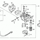 H5013 A4-C MULTI-PURPOSE TRACTOR, JPN, VIN# FAHA-3100001 TO FAHA-4099999 Карбюратор