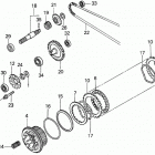 H5013 A4-C MULTI-PURPOSE TRACTOR, JPN, VIN# FAHA-3100001 TO FAHA-4099999 Сцепление