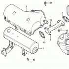 H5013 A4-C MULTI-PURPOSE TRACTOR, JPN, VIN# FAHA-3100001 TO FAHA-4099999 Глушитель