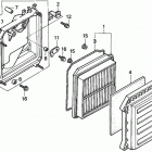 H5518 A2-A MULTI-PURPOSE TRACTOR, JPN, VIN# TZAC-1000001 TO TZAC-1999999 Воздухозаборник