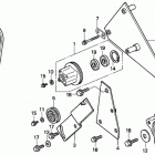 H5518 A2-B MULTI-PURPOSE TRACTOR, JPN, VIN# TZAC-2000001 TO TZAC-2499999 Cooling Fan Pulley