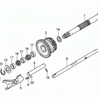 H5518 A2-B MULTI-PURPOSE TRACTOR, JPN, VIN# TZAC-2000001 TO TZAC-2499999 Mainshaft