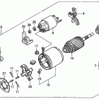 H5518 A2-B MULTI-PURPOSE TRACTOR, JPN, VIN# TZAC-2000001 TO TZAC-2499999 Стартер