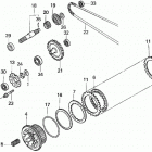 H5518 A2-C MULTI-PURPOSE TRACTOR, JPN, VIN# TZAC-2500001 TO TZAC-3499999 Сцепление
