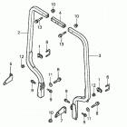 H5518 A2-C MULTI-PURPOSE TRACTOR, JPN, VIN# TZAC-2500001 TO TZAC-3499999 Roll Over Protector