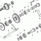 H5518 A4-B MULTI-PURPOSE TRACTOR, JPN, VIN# TZAC-2000001 TO TZAC-2499999 4wd Lower Countershaft