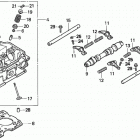 H5518 A4-C MULTI-PURPOSE TRACTOR, JPN, VIN# TZAC-2500001 TO TZAC-3499999 ГОЛОВКА ЦИЛИНДРА