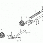 H5518 AC4-B MULTI-PURPOSE TRACTOR, JPN, VIN# TZAC-3600001 Upper Countershaft