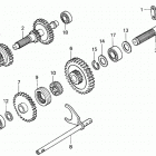 H5518 NA2-B MULTI-PURPOSE TRACTOR, JPN, VIN# TZAC-2000001 TO TZAC-2499999 2wd Lower Countershaft