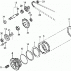 H5518 NAC2-A MULTI-PURPOSE TRACTOR, JPN, VIN# TZAC-3500001 TO TZAC-3599999 Сцепление