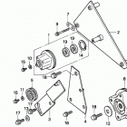 H5518 NAC2-A MULTI-PURPOSE TRACTOR, JPN, VIN# TZAC-3500001 TO TZAC-3599999 Cooling Fan Pulley