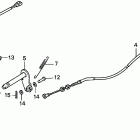 H5518 NAC2-A MULTI-PURPOSE TRACTOR, JPN, VIN# TZAC-3500001 TO TZAC-3599999 Front P.t.o. Clutch Lever