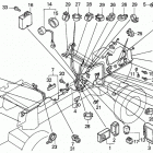 H5518 NAC2-B MULTI-PURPOSE TRACTOR, JPN, VIN# TZAC-3600001 Жгут проводов