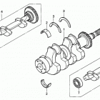 H5518 NAC4-B MULTI-PURPOSE TRACTOR, JPN, VIN# TZAC-3600001 КОЛЕНЧАТЫЙ ВАЛ