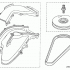 BF135AK0 XCA Alternator Belt