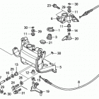 BF135AK0 XCA Front Cover Bracket + Front Lock